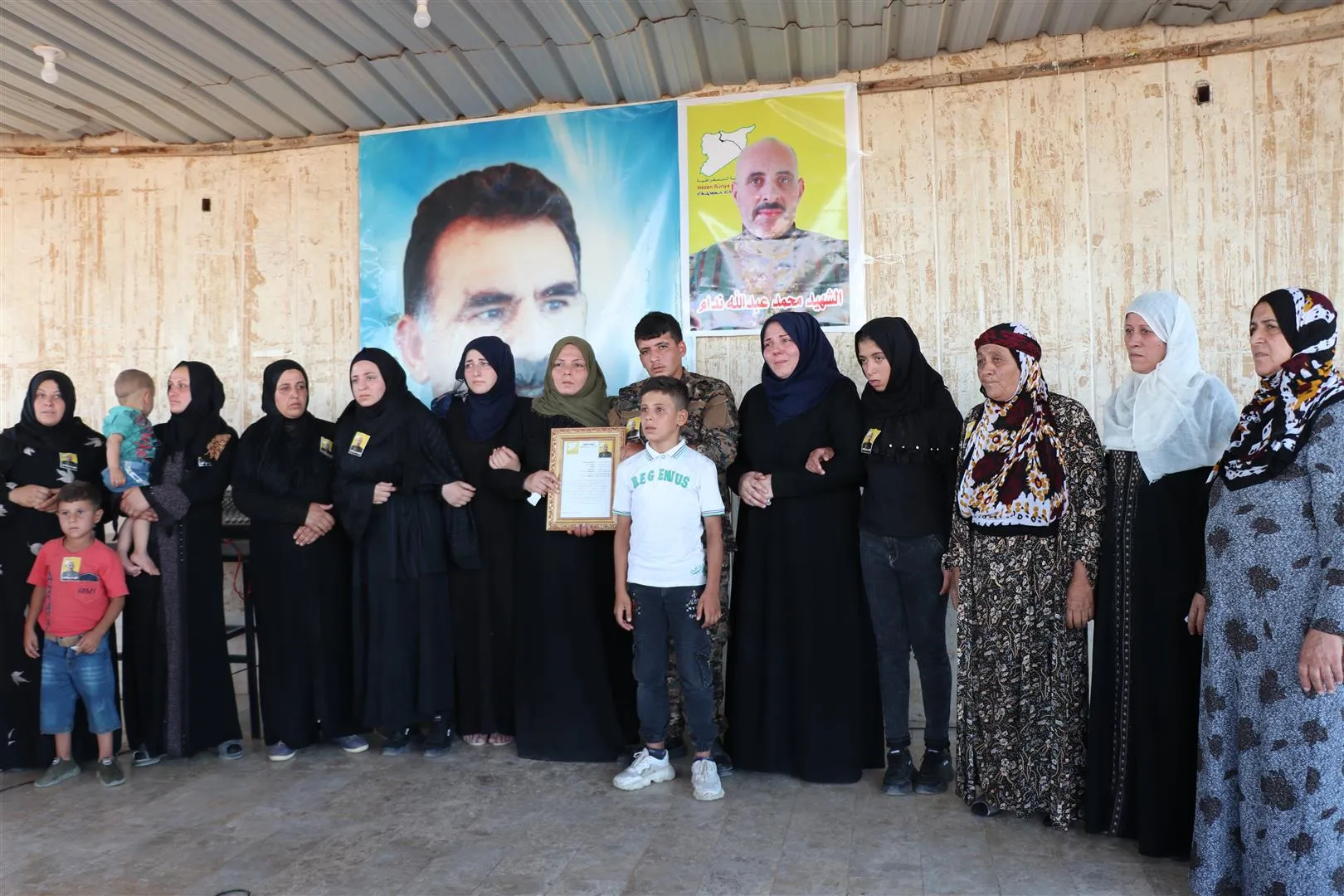 ​​​​​​​Li Hesekê cenazeyê şehîd Mihemed Nedam bi merasîmeke girseyî hate veşartin