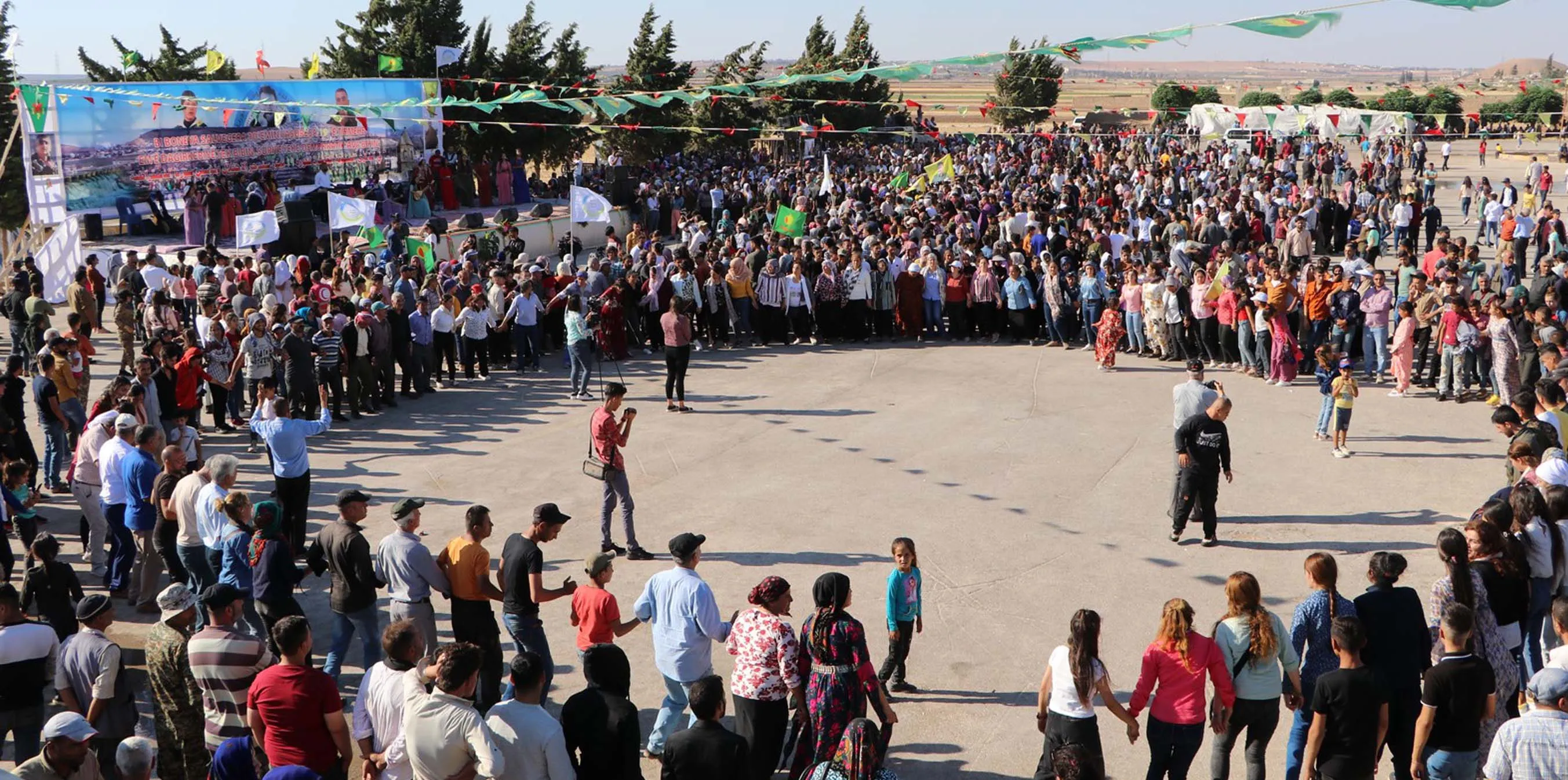 Şêniyên herêma Efrînê salvegera Şoreşa 19’ê Tîrmehê bi coş pîroz kir