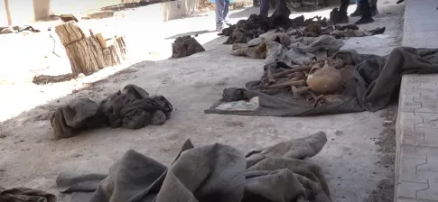 Di gora komî ya li Minbicê de 29 cenaze hatin derxistin