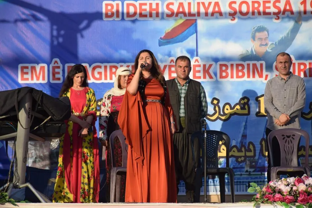 Şêniyên herêma Firatê salvegera şoreşê pîroz kir