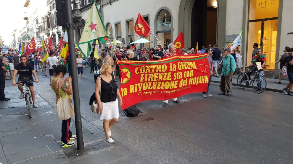 ​​​​​​​Peymana NATO-Tirkiyeyê li Floransayê hat protestokirin