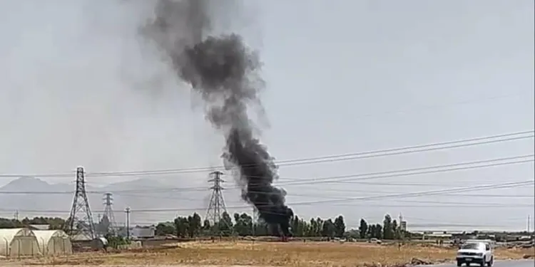 Li Raperînê wesayîtek hat bombekirin
