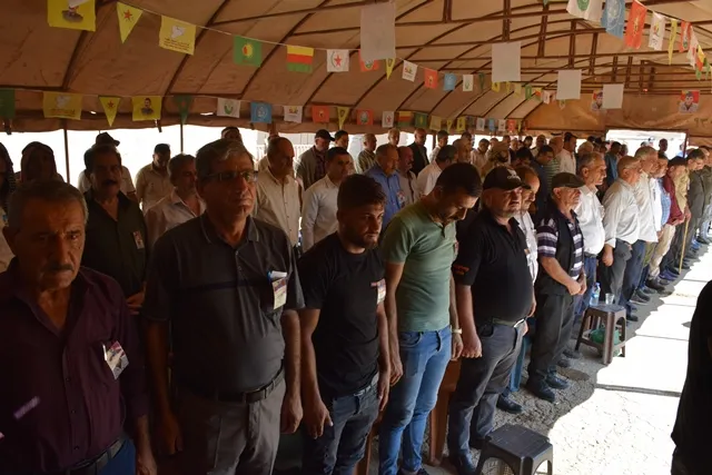 ​​​​​​​Di merasîma xiyabî ya şehîd Bawer Gelhat de soza xurtkirina têkoşînê hate dayîn