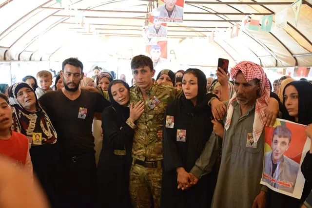 ​​​​​​​Di merasîma xiyabî ya şehîd Bawer Gelhat de soza xurtkirina têkoşînê hate dayîn