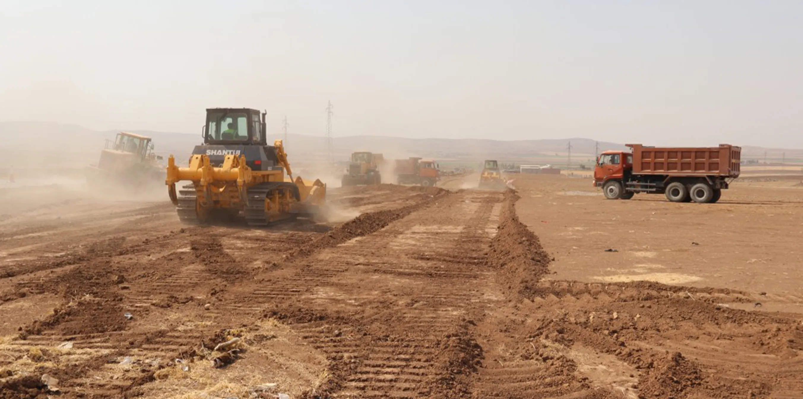 Projeya mezin a rêya Dêrik-Qamişlo hat destpêkirin