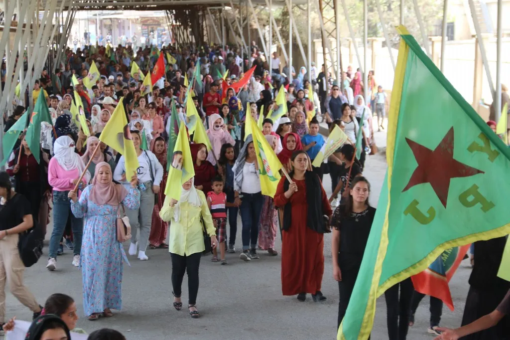 Pêkhateyên Dêrikê li dijî êrişên dagirkeriya Tirk banga yekitiyê kir