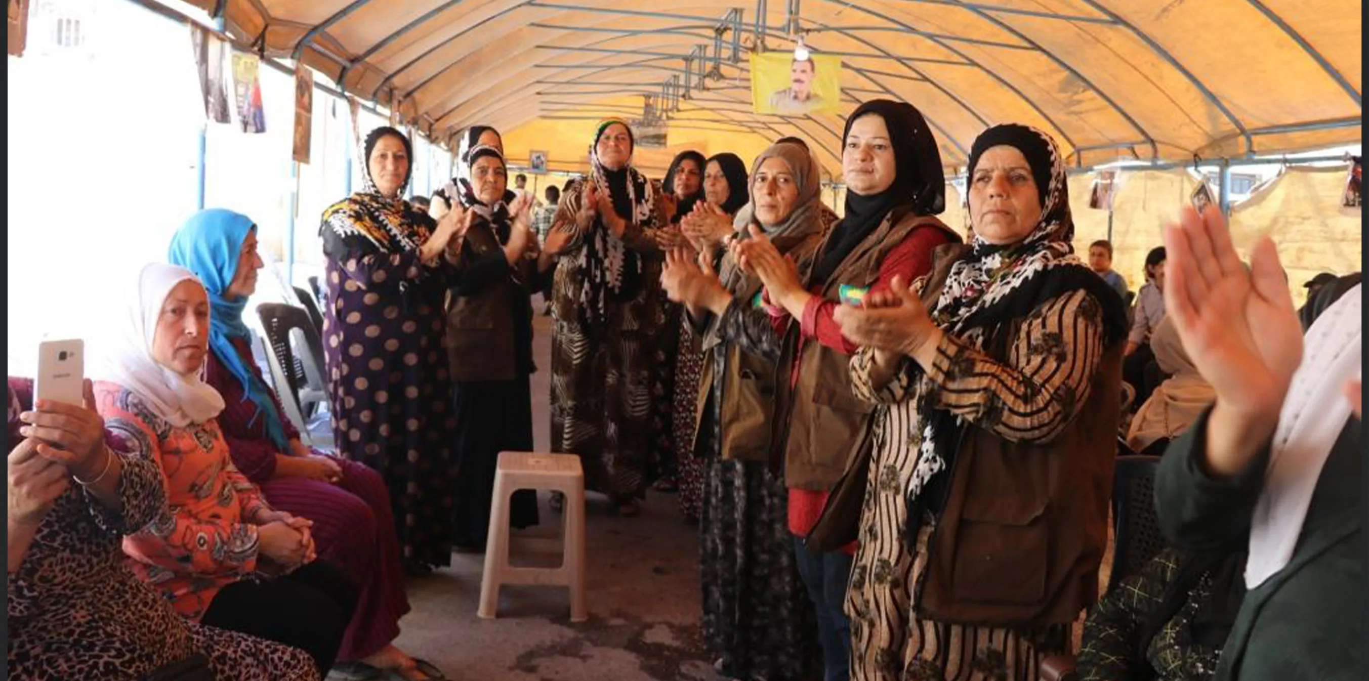 Ji bin konê çalakiyê: Bi sekna xurt a gel wê êrişên dagirkeran vala derkevin