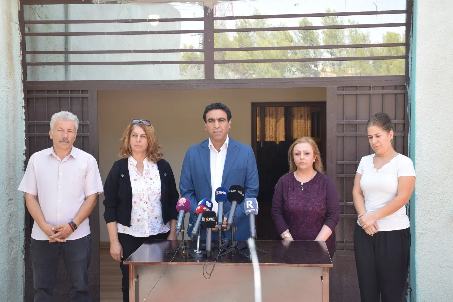 Li Bakur û Rojhilatê Sûriyê yekemîn Navenda Lênêrîna Zarokên Sêwî hate vekirin