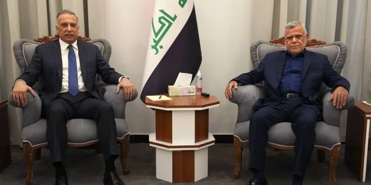 Li Iraqê Kazimî û Amrî ji ber aloziya siyasî civiyan