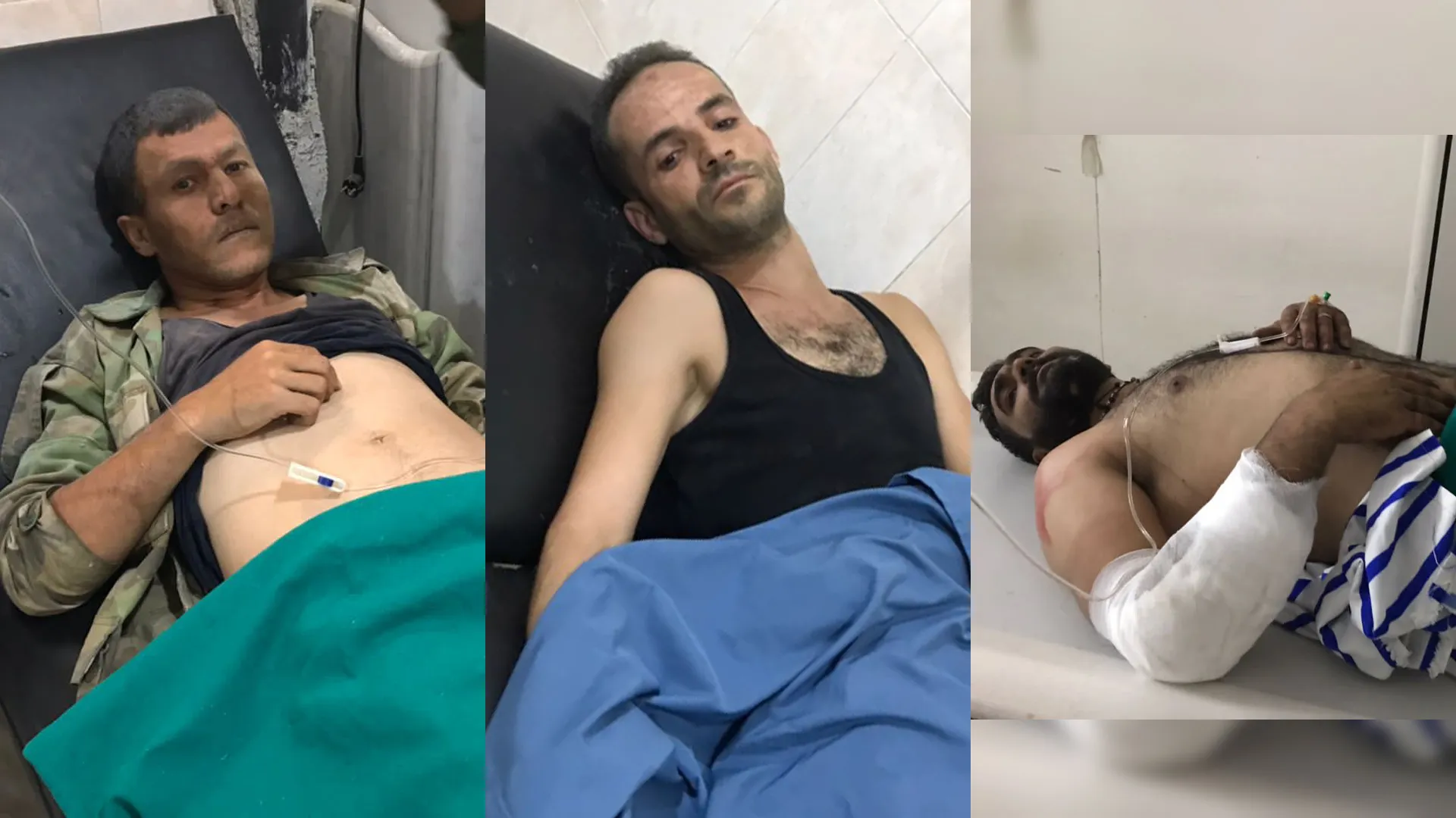 Navên birîndarên hikumeta Şamê hatin eşkerekirin