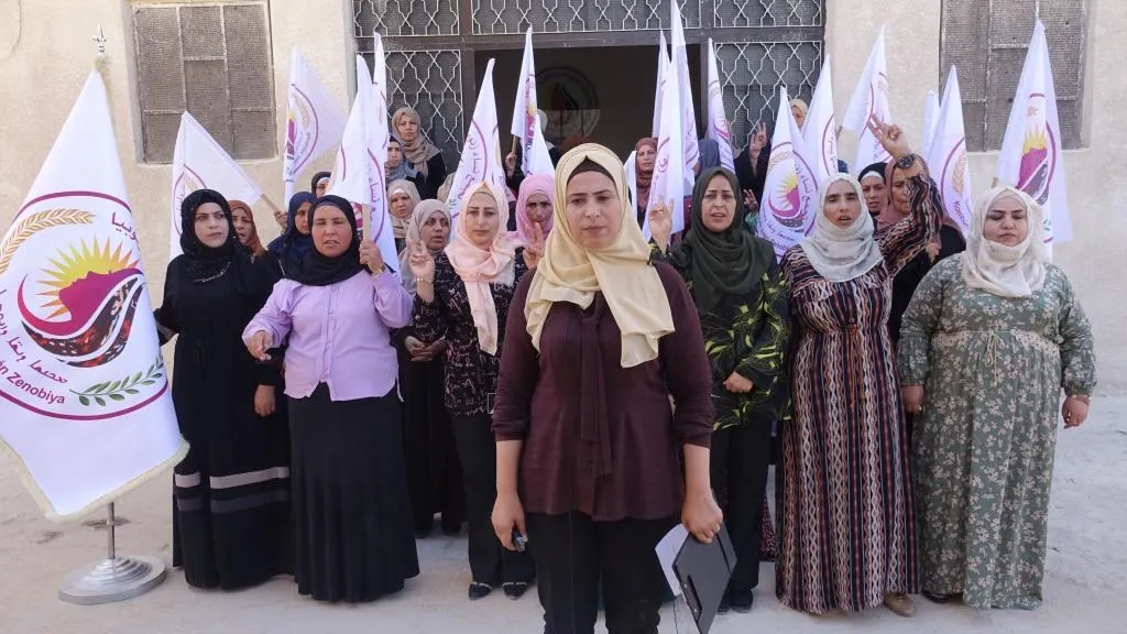 Kombûna Jinan a Zenûbya: Êrişên dewleta Tirk vîna jinan naşikîne