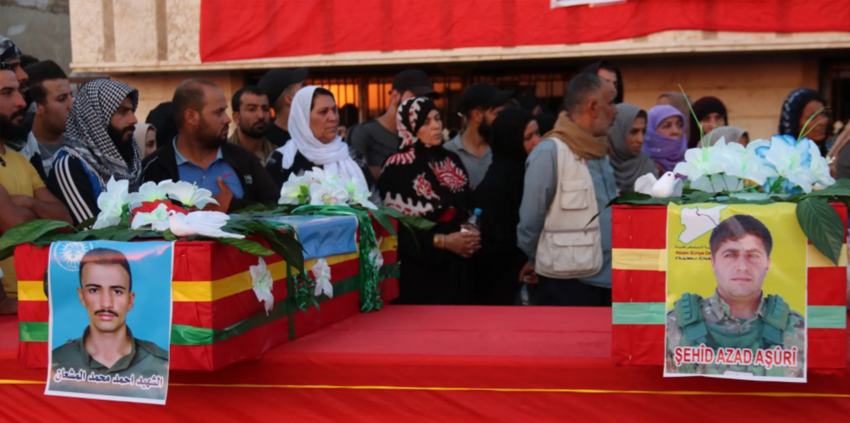 Şêniyên Dêrikê cenazeyên 2 şehîdan oxir kirin