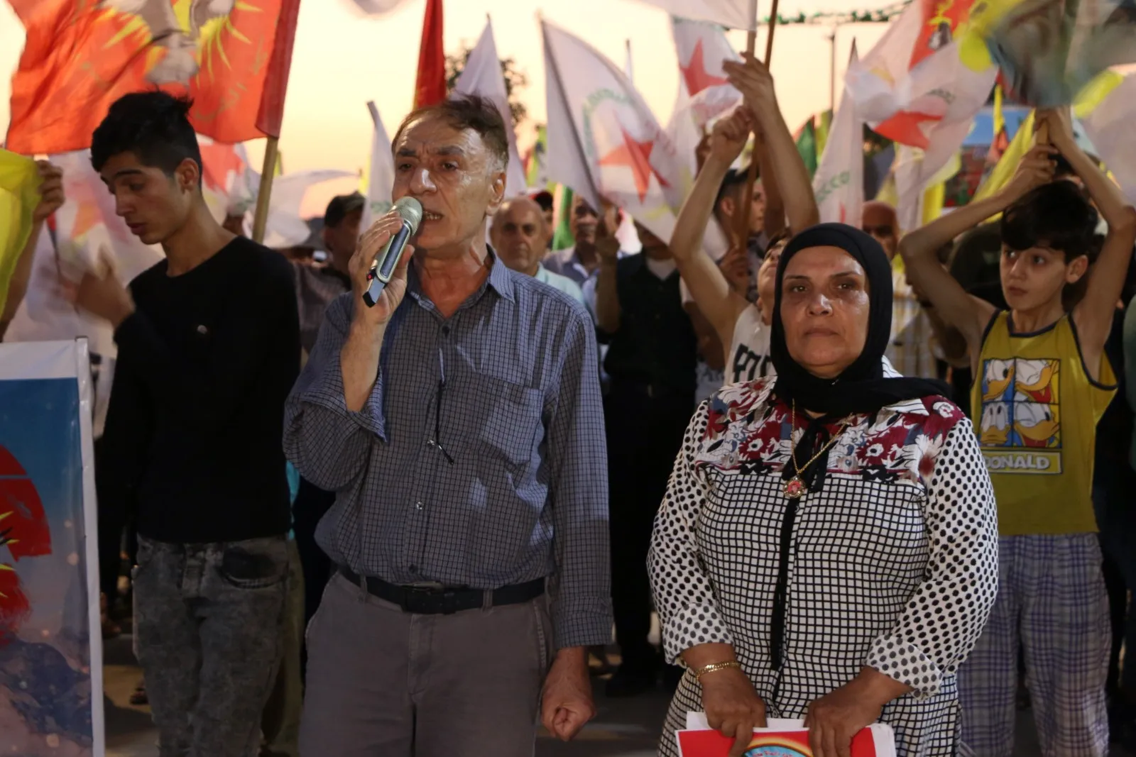 ​​​​​​​Li Helebê çalakiyên li dijî tecrîd û êrişên dagirekriya Tirk dest pê kirin