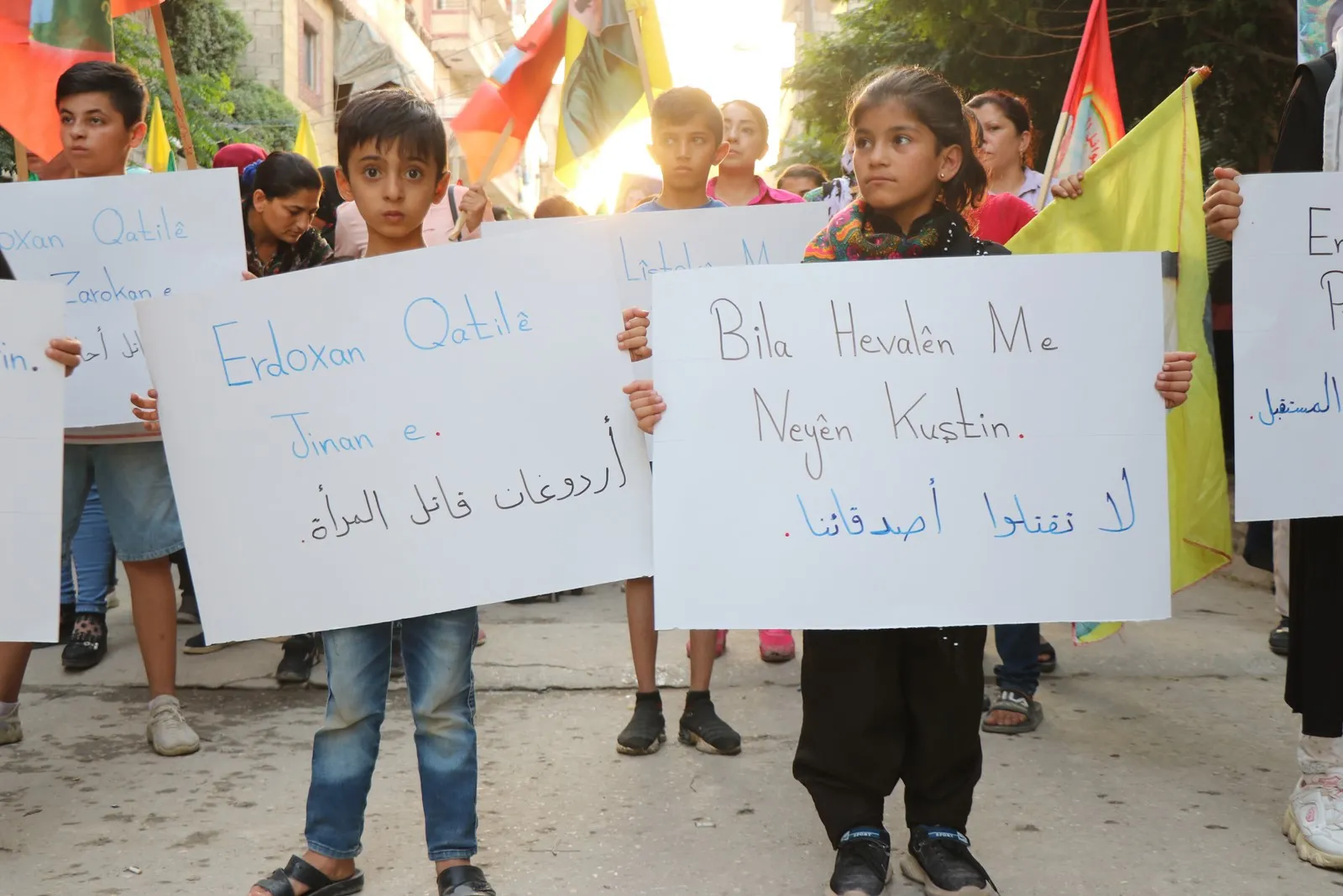 Şêniyên Helebê: Hikumeta Tirk dagirker e û na ji dagirkeriyê re