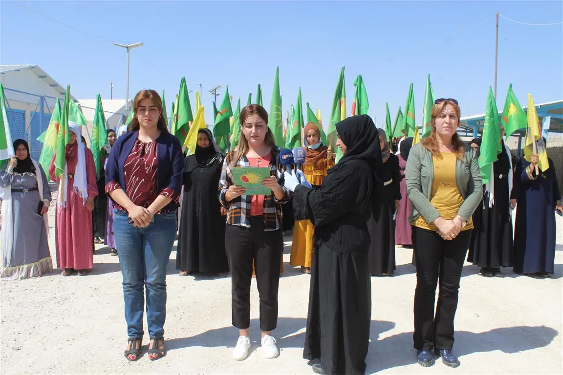 Ji kampa Holê banga darizandina dewletên ku destekê didin DAIŞ'ê