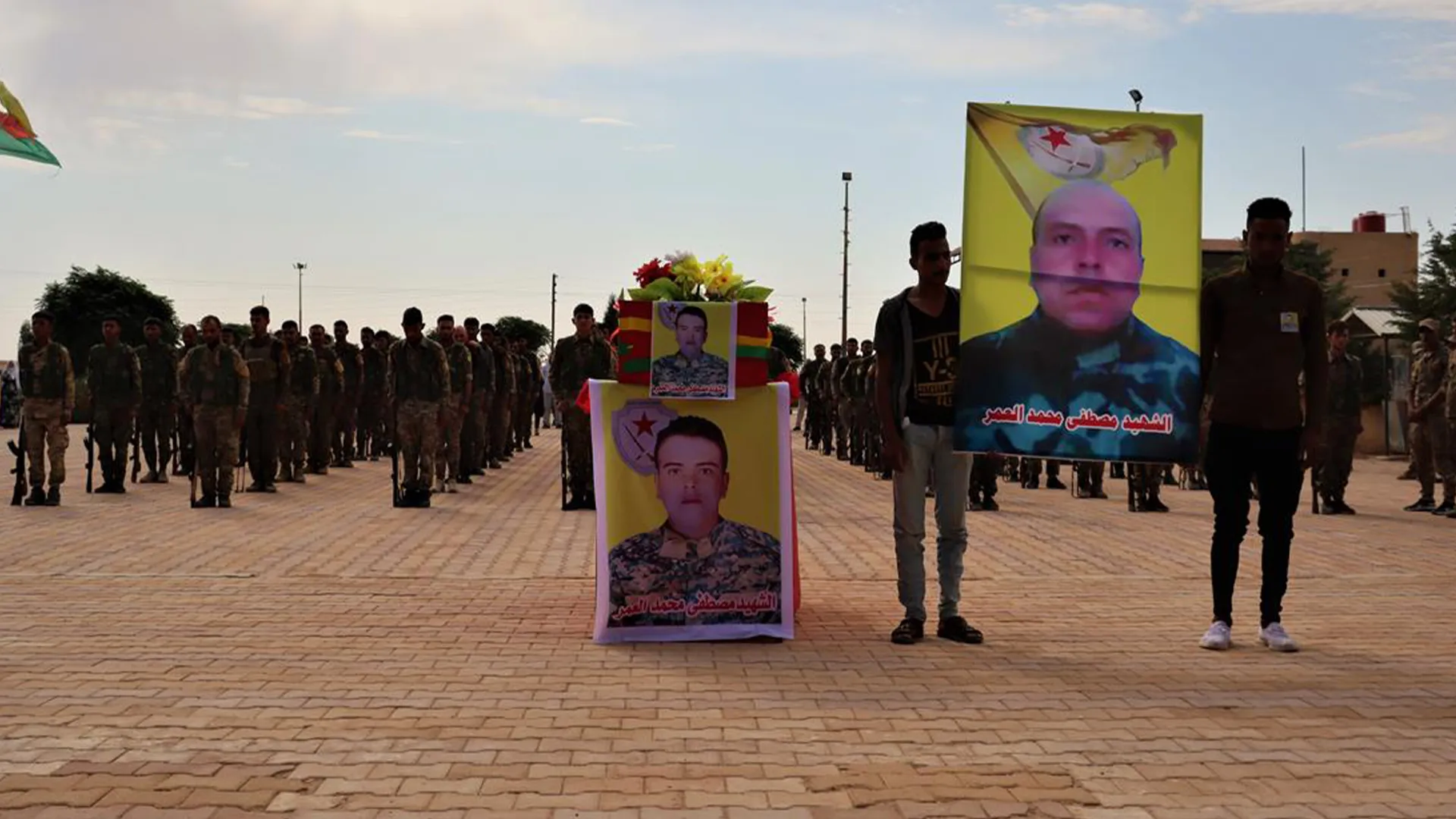 Şêniyên Hesekê şehîd Mistefa El Omer oxir kir