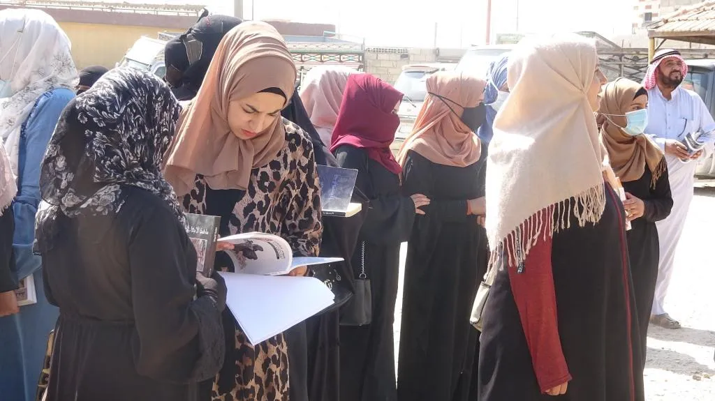 Çalakiya pirtûkxaneya gerok li Tebqa û gundewarê wê jî dest pê kir 