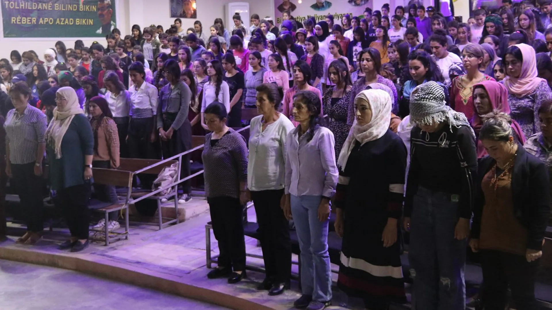 ​​​​​​​Konferansa 2`yemîn a Yekitiya Jinên Ciwan a Herêma Efrînê li Şehbayê dest pê kir