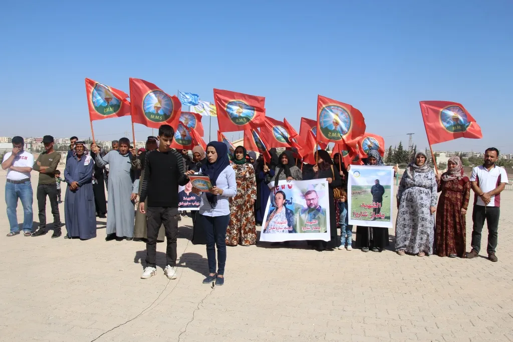 Saziyên civaka sivîl êrişên dagirkeriya Tirk û şehîdxistina şehîd Zeyneb û Yilmaz şermezar kir