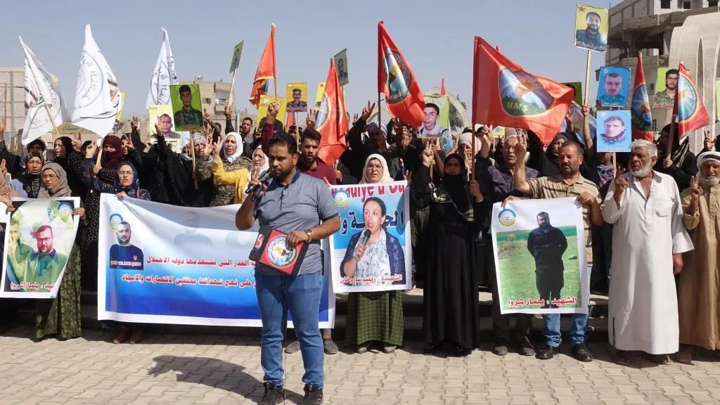 Saziyên civaka sivîl êrişên dagirkeriya Tirk û şehîdxistina şehîd Zeyneb û Yilmaz şermezar kir