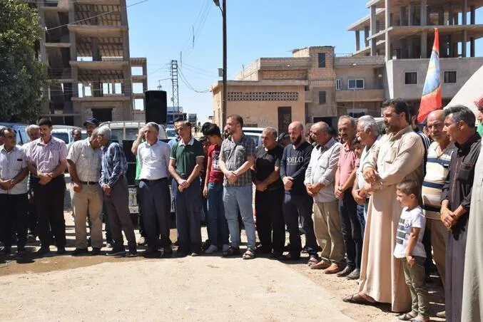 Şêniyên kantona Hesekê sersaxî ji malbata şehîd Silava Remedan re xwest