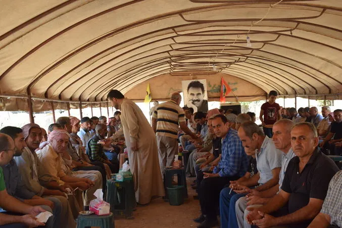 Şêniyên kantona Hesekê sersaxî ji malbata şehîd Silava Remedan re xwest
