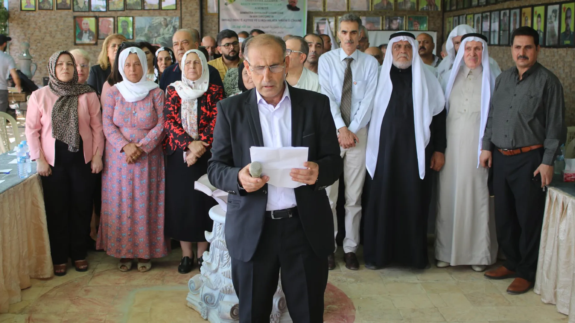 ​​​​​​​Meclisa Giştî ya taxên Şêxmeqsûd û Eşrefiyê: Projeya neteweya demokratîk aştiyê pêk tîne