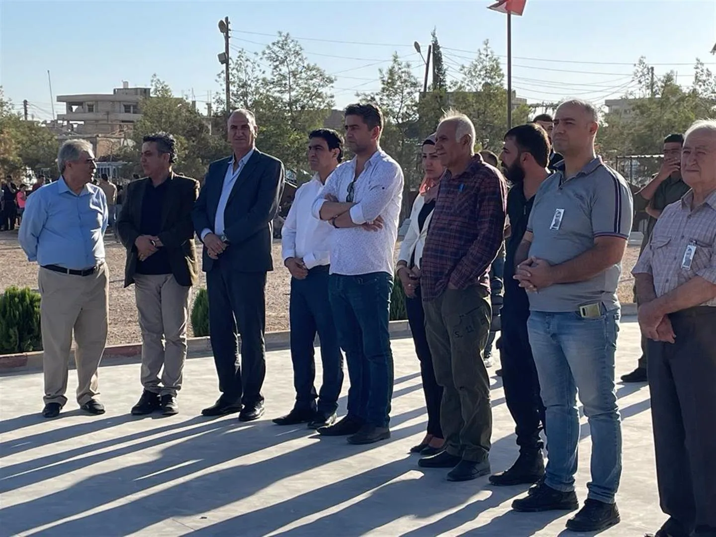 ​​​​​​​Bi hezaran şênî tev li merasîma oxirkirina hevserokên Nivîsgeha Dad û Çaksaziyê bûn
