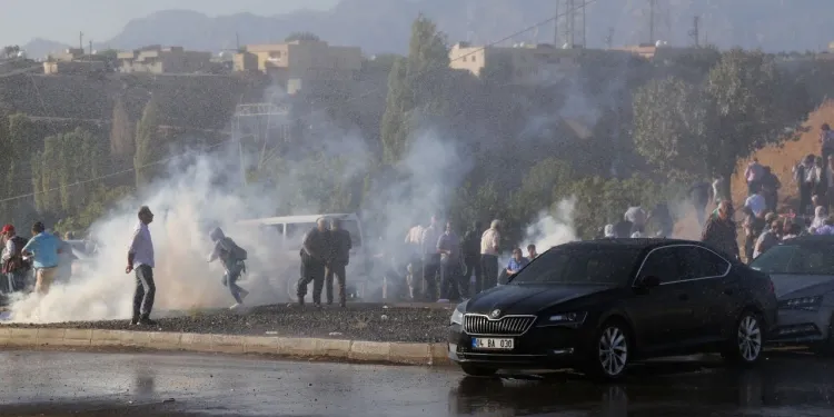 Bihezaran kes li dijî ‘Şer û talana xwezayê ber bi Cûdî’yê ve meşiyan û leşkerên Tirk êriş kir