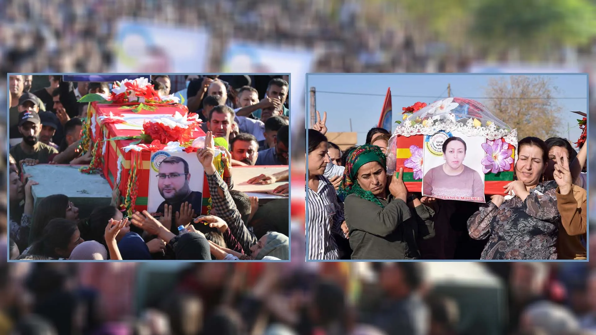 Li Qamişlo bi merasîmeke heybet şehîd Yilmaz Şero hate oxirkirin