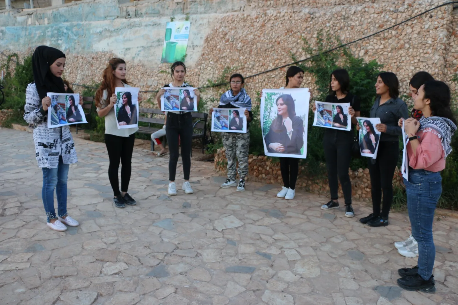 Li Helebê kuştina Jîna Emînî hat protestokirin