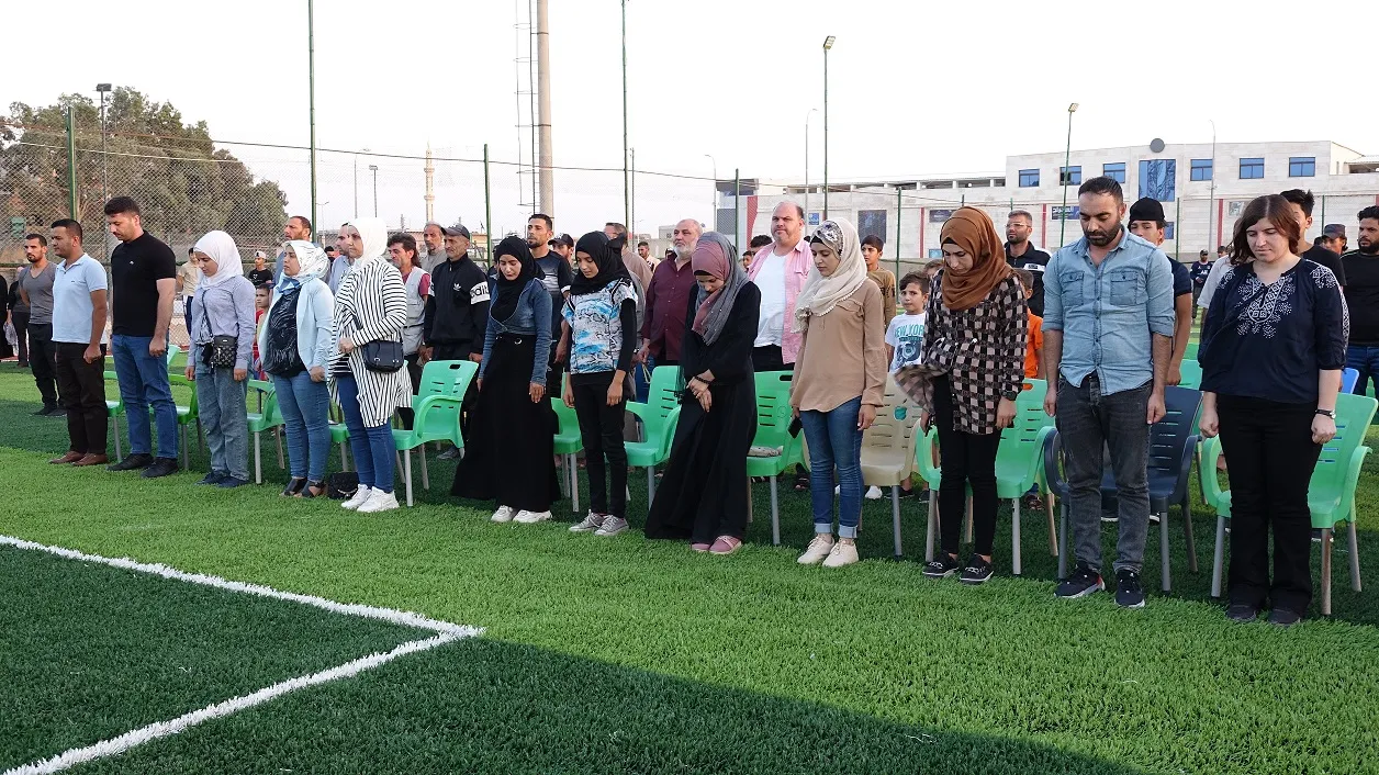 ​​​​​​​​​​​Komîteya Ciwan û Werzîş ya Tebqayê stada şehîd Rêdûr Reqa vekir