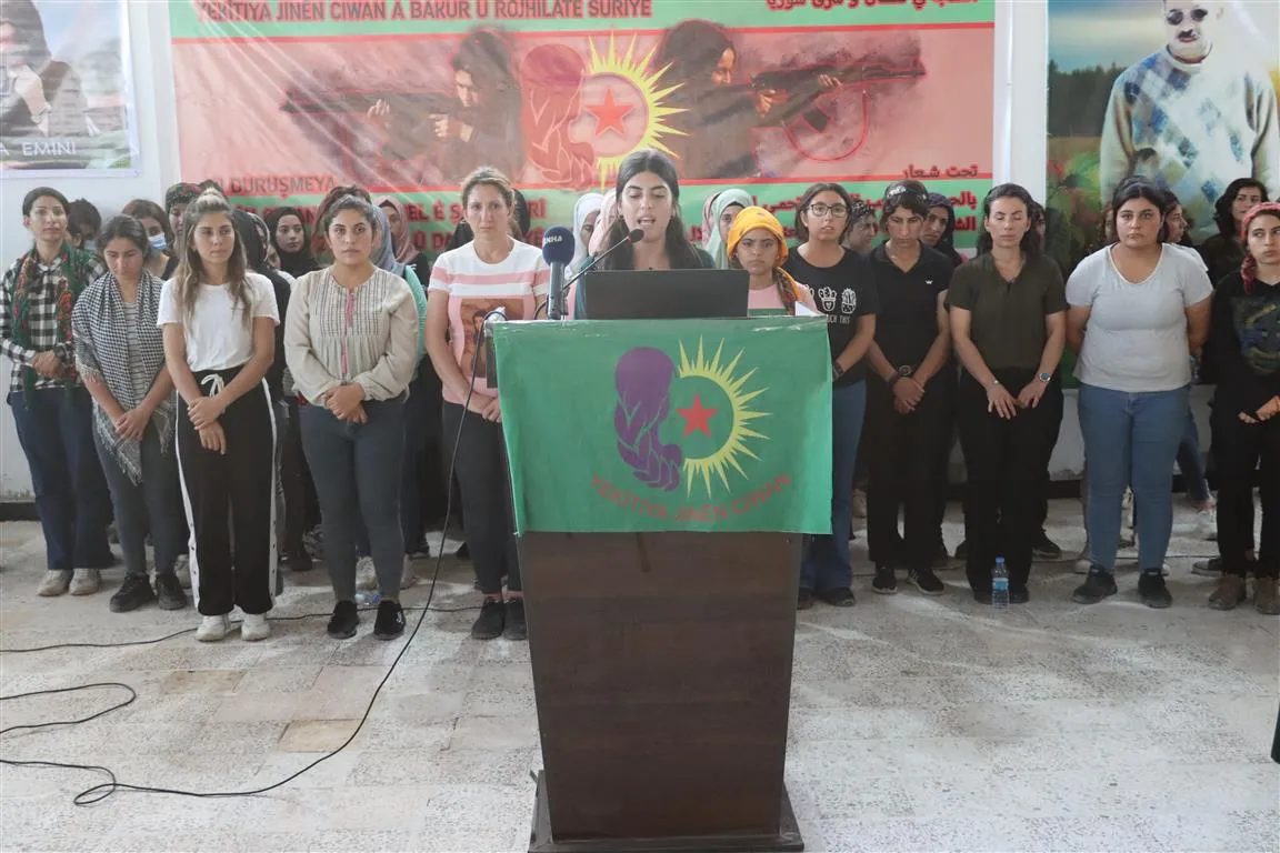 ​​​​​​​Komxebata parastina cewherî ya Yekitiya Jinên Ciwan bi dawî bû