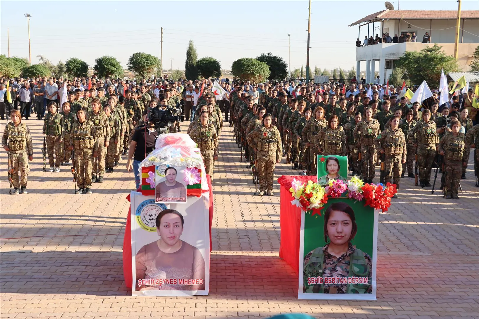 ​​​​​​​Şêniyên herêma Cizîrê şehîd Zeyneb û Bêrîtan oxir kirin