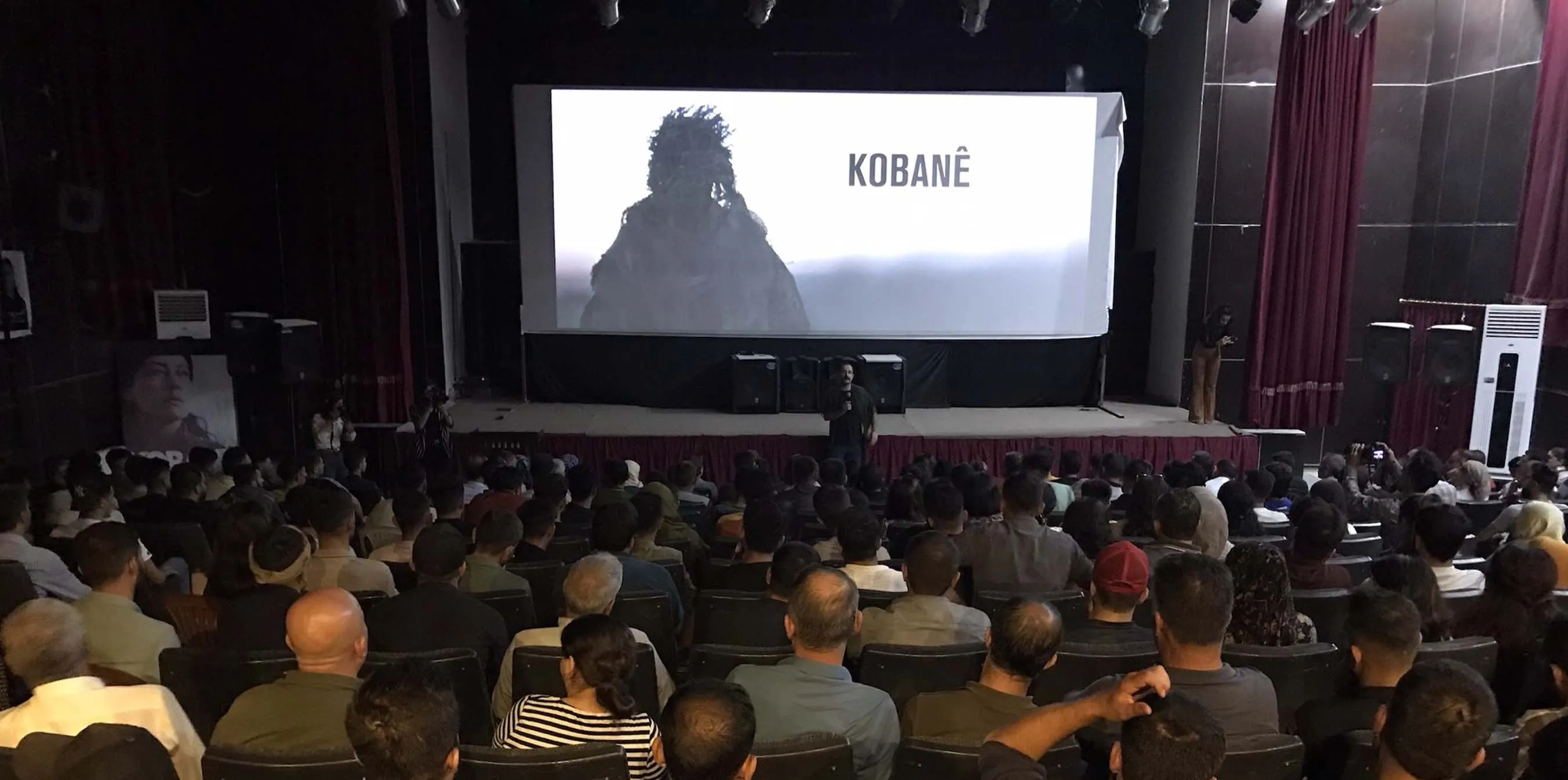 Bi sedan şêniyên Kobanê li fîlmê `Kobanê` temaşe kir