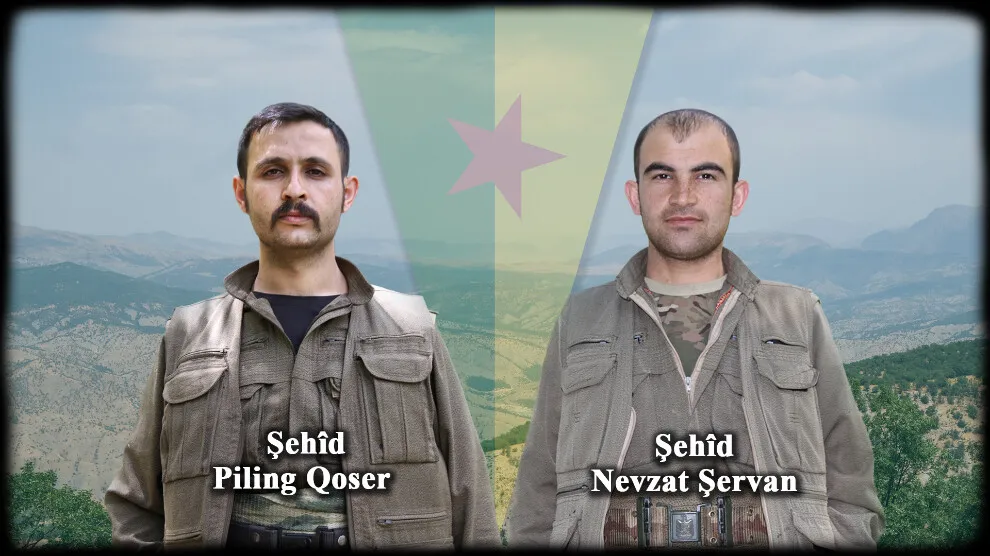 ​​​​​​​HPG: Fermandarên me yên pêşeng Nevzat, Piling û Sînan şehîd bûn