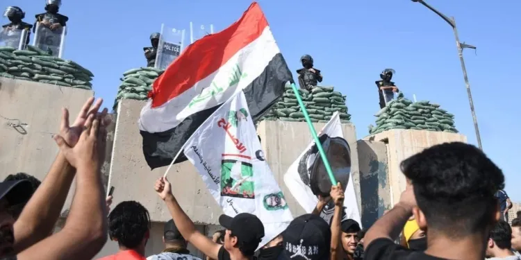 Li Iraqê xwepêşandana Tevgera Tişrîniyan ji sibehê ve dest pê kir