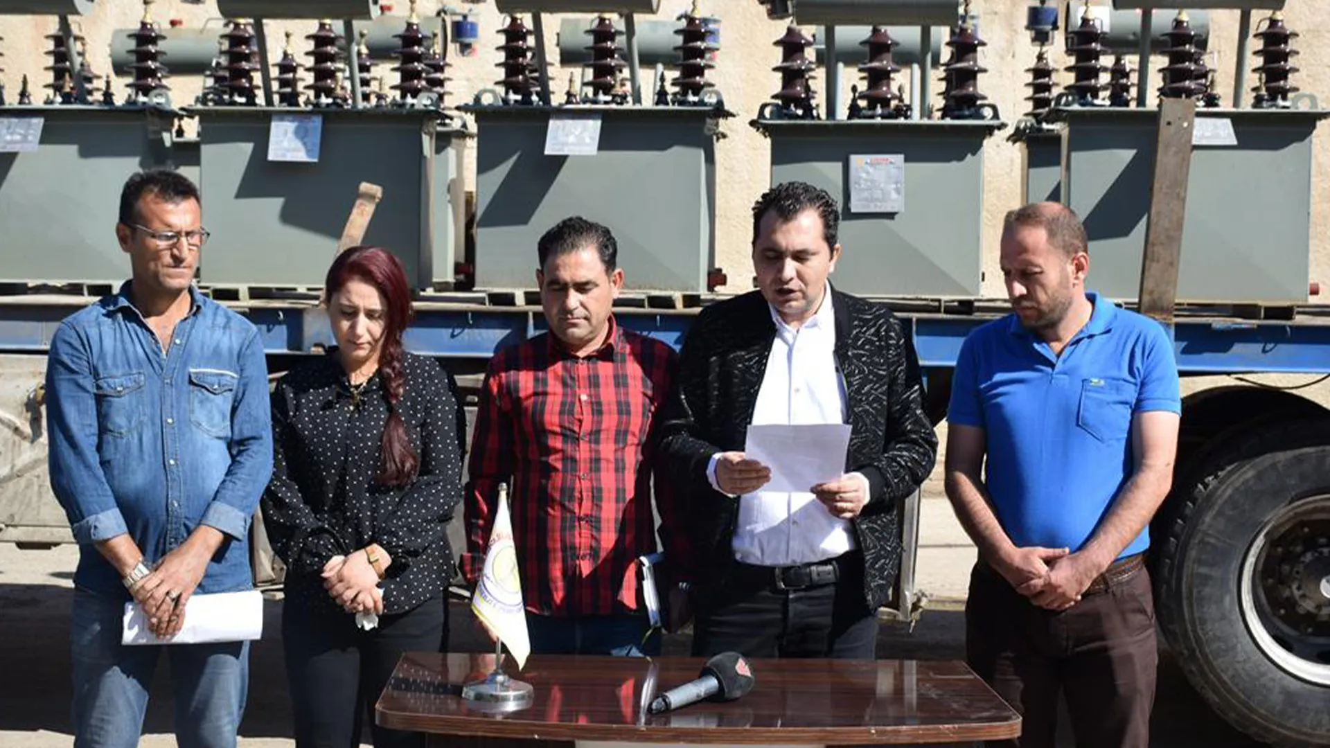Nivîsgeha Enerjî ya Cizîrê 51 transên kehrebê li herêman belav kirin