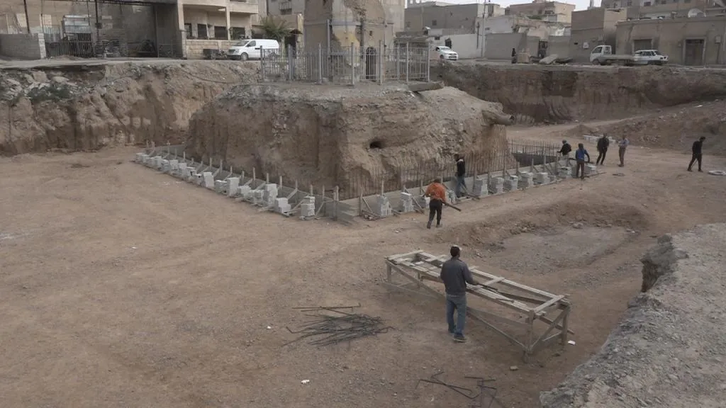 Mizgefta Mezin a Reqayê ji nû ve tê avakirin