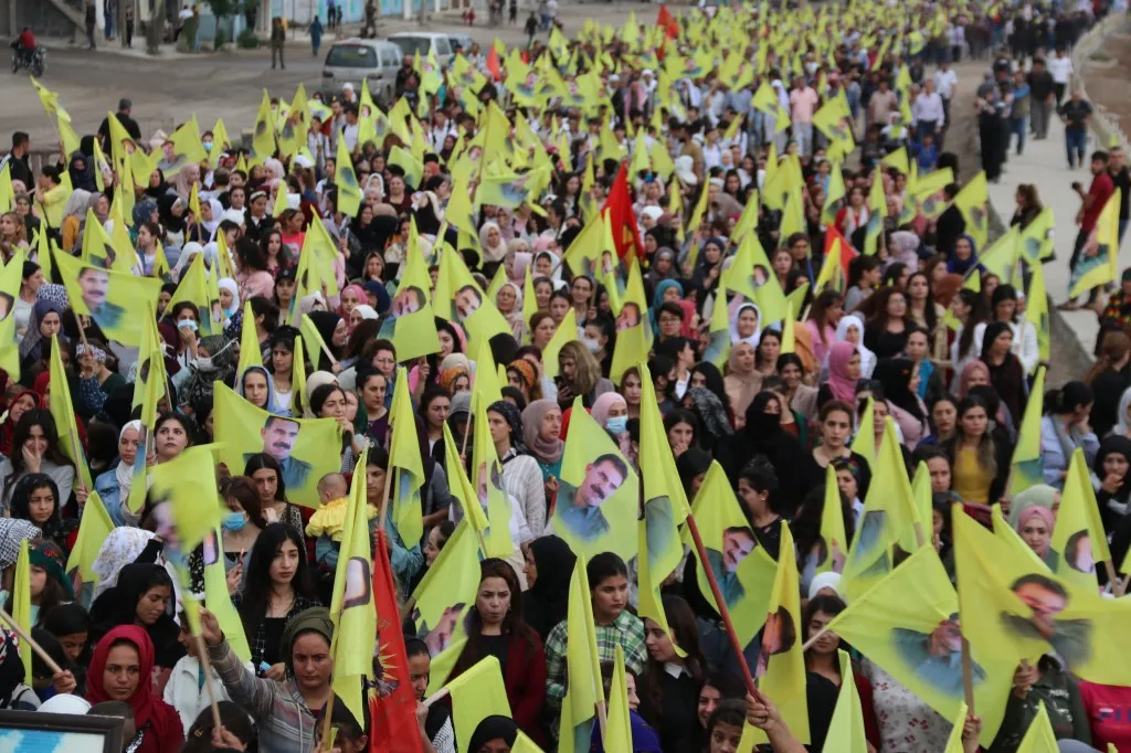 Bi hezaran şêniyên Dêrikê komploya 9ʹê Cotmehê şermezar kir