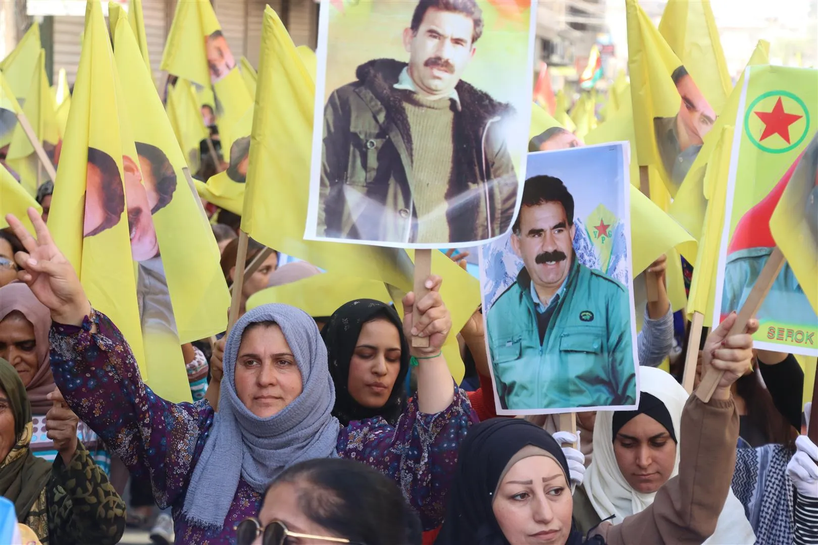 Şêniyên Hesekê komploya navneteweyî ya li dijî rêber Ocalan şemrezar kir