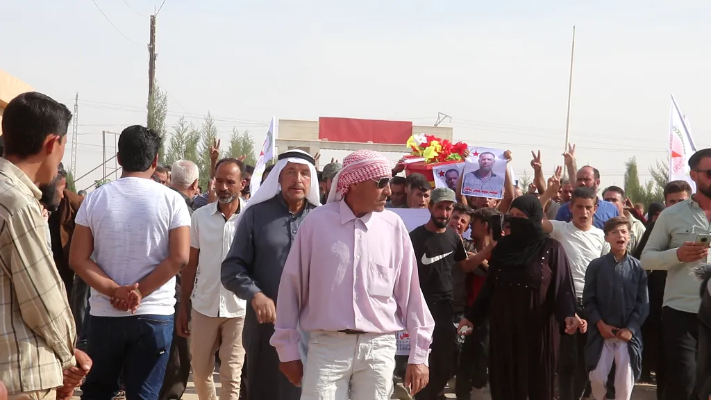Cenazeyê Mihemed Bozan li Şedadê hat veşartin