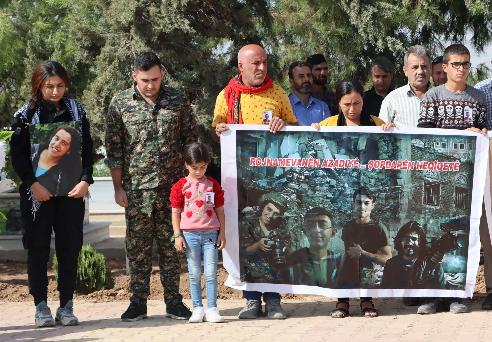 YRA`yê şehîdên çapemeniyê bi bîr anîn