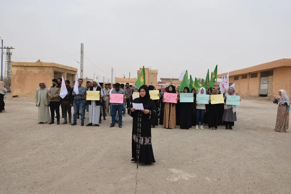 Li Hesekê li dijî şewata li Girtîgeha Evîn a Îranê çalakiyên cuda
