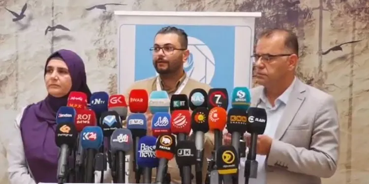 Li Başûrê Kurdistanê du rojnamevan hatin binçavkirin