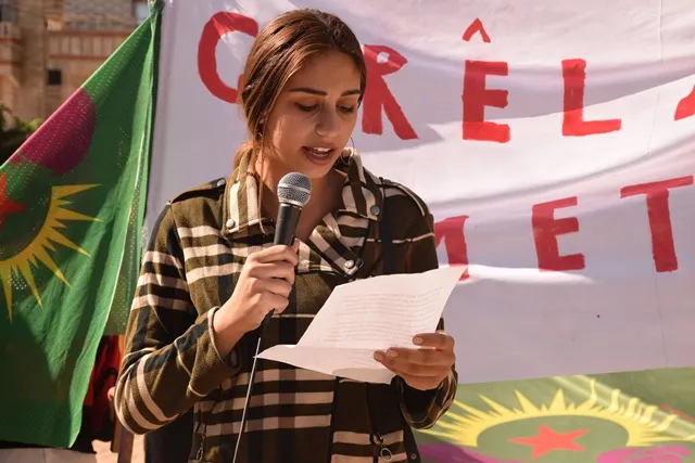Xwepêşandêrên li Qamişlo û Tirbespiyê: Gerîla gel e, gel gerîla ye