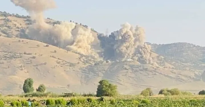 Dewleta Tirk careke din Pêncwên û Balekayetî bombebaran dike