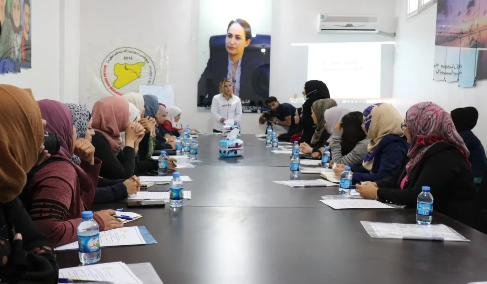 Nivîsgeha Jinan a MSD`ê li Minbicê werşeyek li dar xist