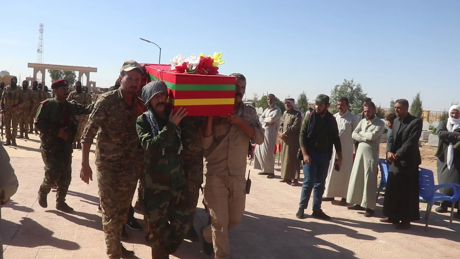 Şêniyên Dêrazorê şehîd Mihemed Raşid El Îsa oxir kir
