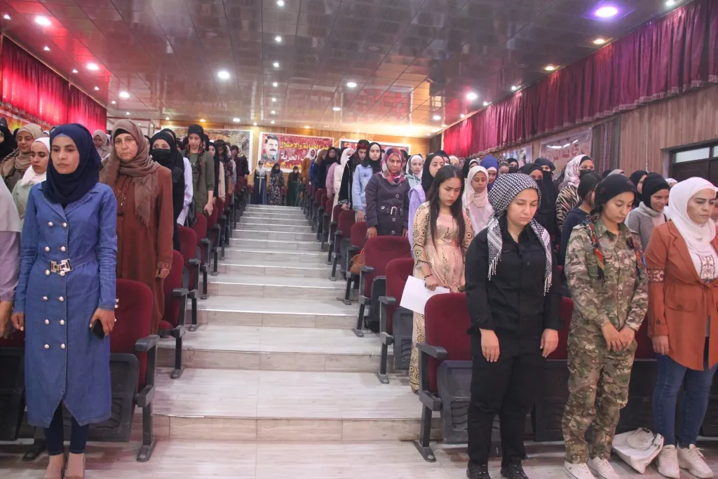 ​​​​​​​Konferansa 2`yemîn a Yekitiya Jinên Ciwan a Minbicê li dar ket